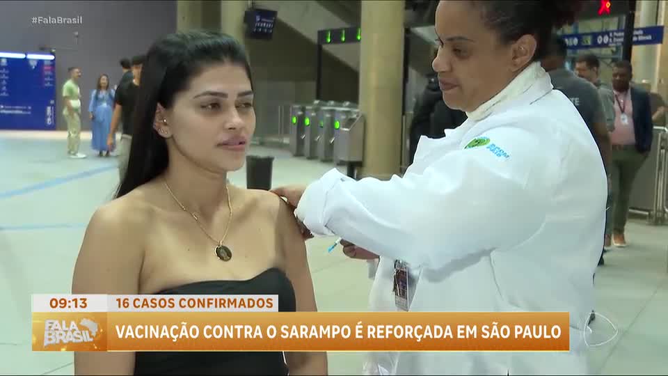 São Paulo confirma o 16º caso de sarampo no estado e reforça campanha de vacinação
