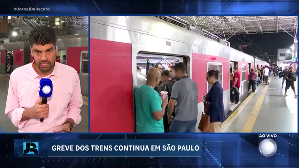 SP vive dia atípico com greve dos ferroviários que paralisou parcialmente três linhas de trens