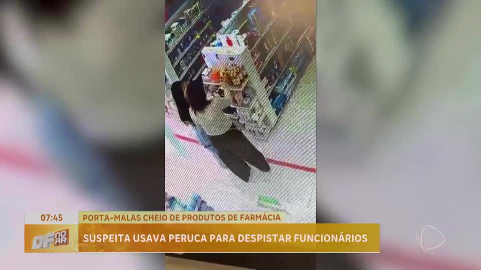 Grupo de mulheres é preso por furtos em farmácias no Distrito Federal