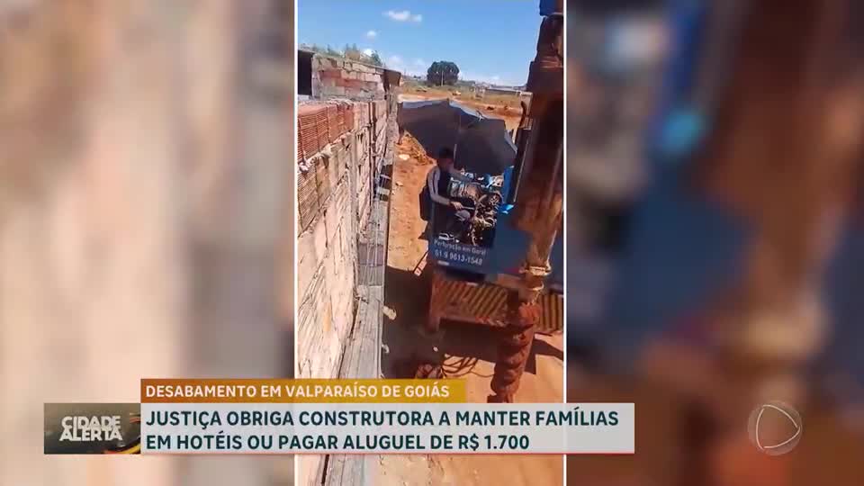 Desabamento em Valparaíso: Justiça obriga construtora a manter família em hotéis ou pagar aluguel