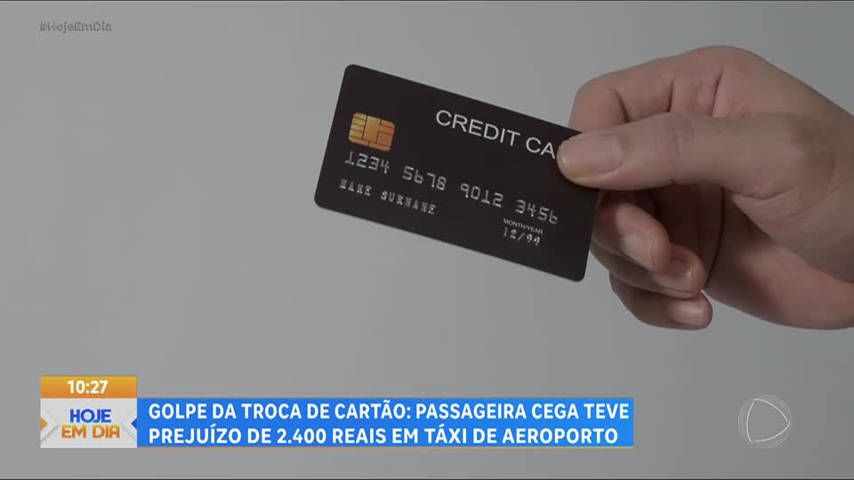Estelionatários trocam cartões para aplicar golpes em passageiros de táxis e carros de aplicativo