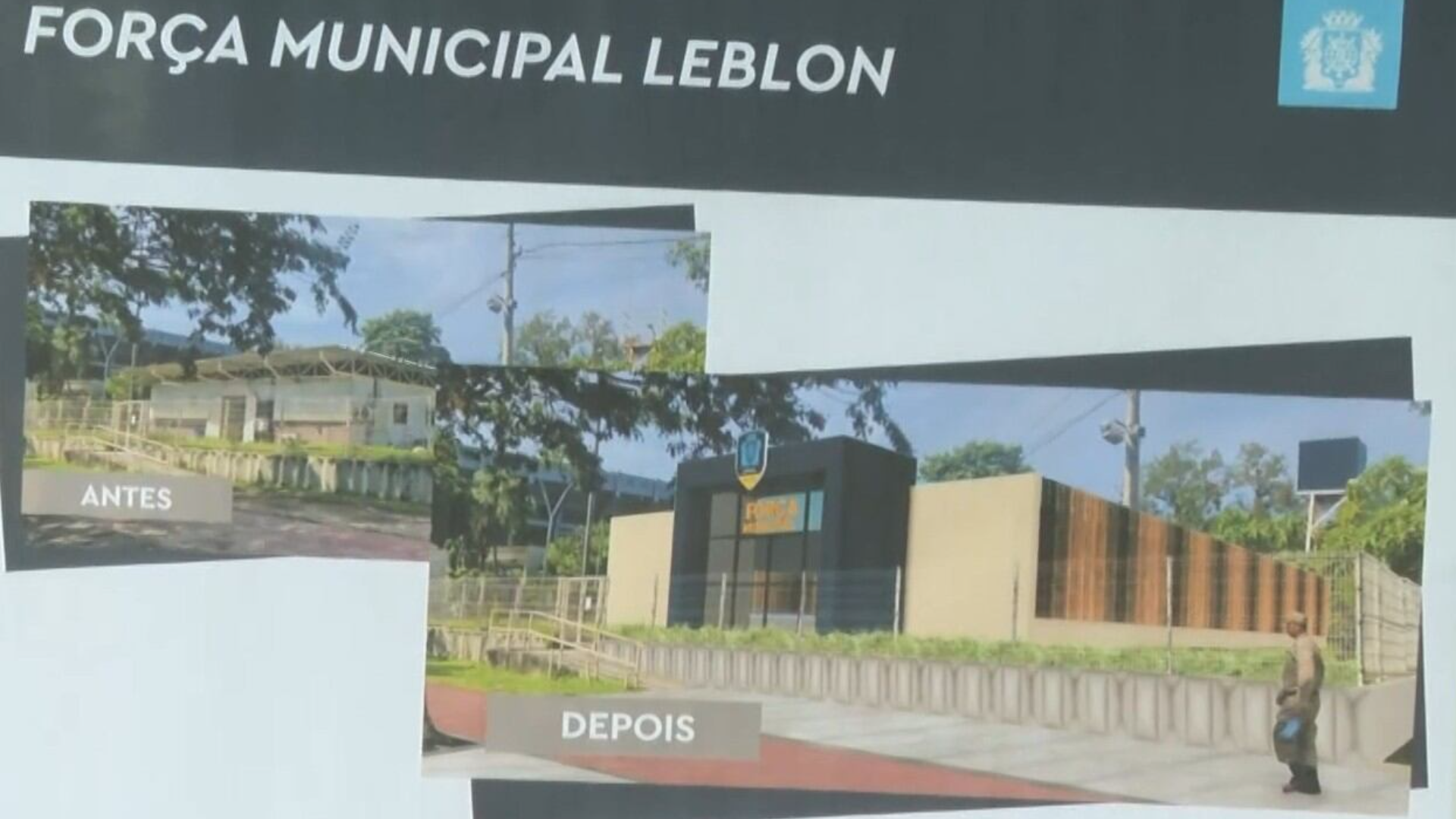 Prefeitura do Rio inicia obras para primeira base da Força Municipal no Leblon