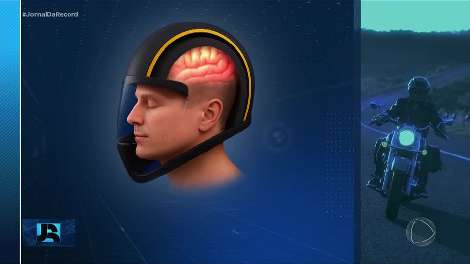 Uso correto de capacete por motociclista reduz risco de letalidade em até seis vezes
