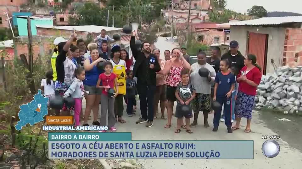 Bairro a Bairro: moradores denunciam esgoto a céu aberto devido obras inacabadas na Grande BH