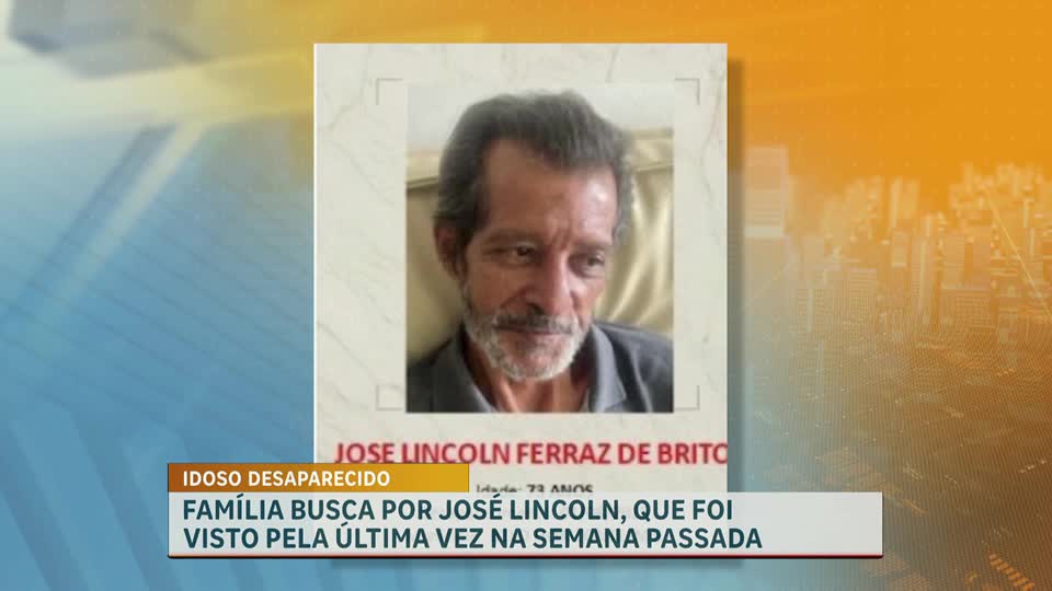 ‘Eu só quero meu pai’; família procura por idoso que desapareceu em BH