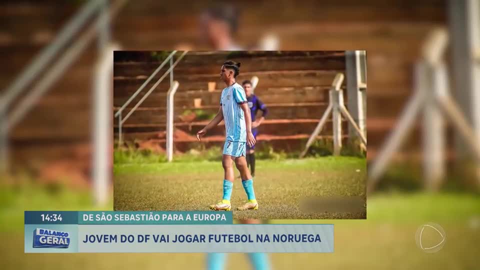 Atleta do DF representa Brasil na Copa do Mundo de Futebol Social na Noruega
