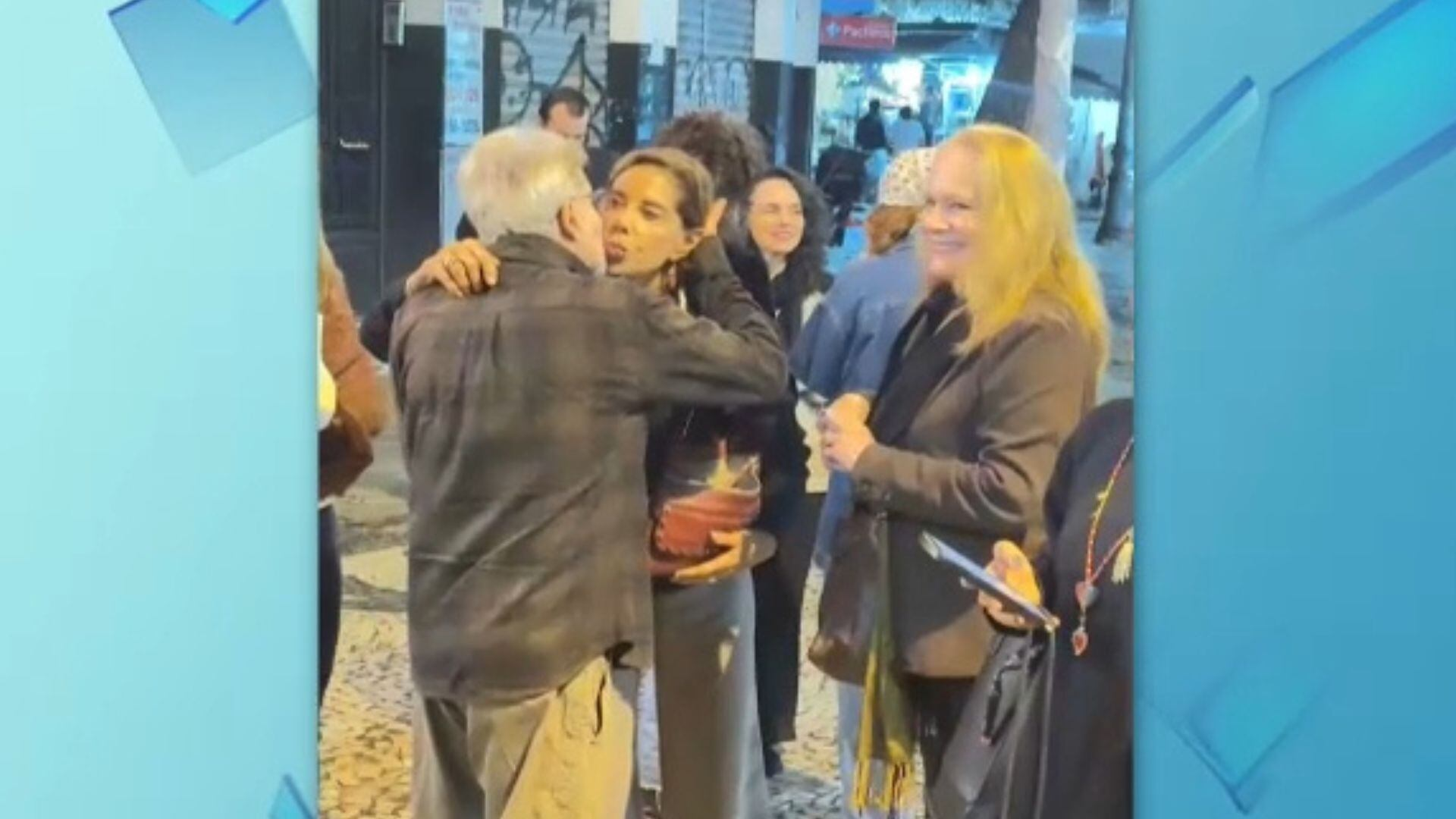 Saiba por que Edwin Luisi roubou a cena em encontro com famosas no RJ