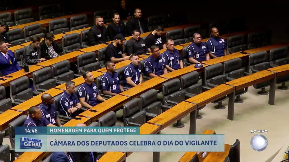 Congresso Nacional faz homenagem e celebra o Dia do Vigilante