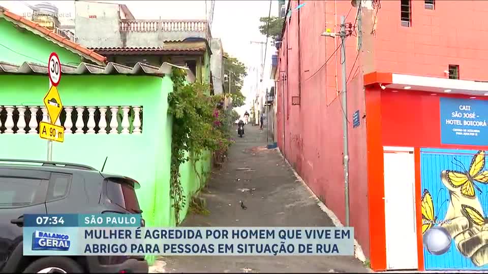 Mulher é agredida por morador de abrigo no Artur Alvim, zona leste de SP
