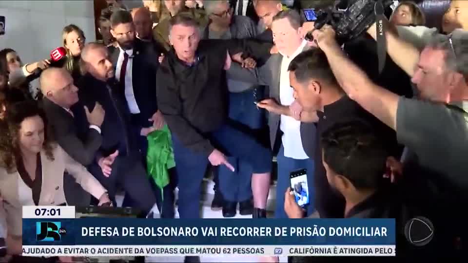 Defesa de Bolsonaro diz que vai recorrer da decisão de Moraes