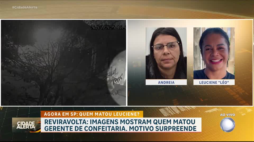 Câmeras de segurança revelam que gerente de cafeteria foi executada em crime passional