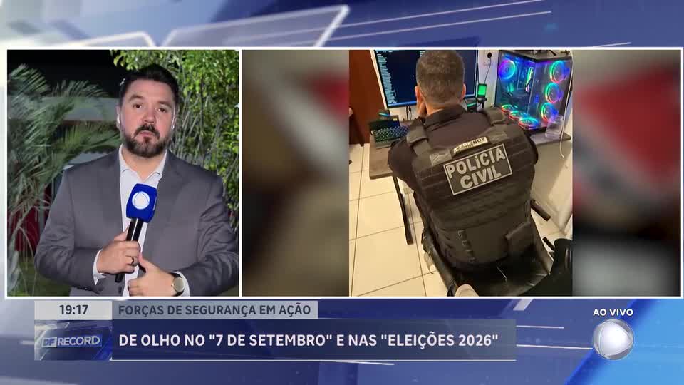 GDF intensifica segurança para 7 de Setembro e eleições após investigação de grupo extremista