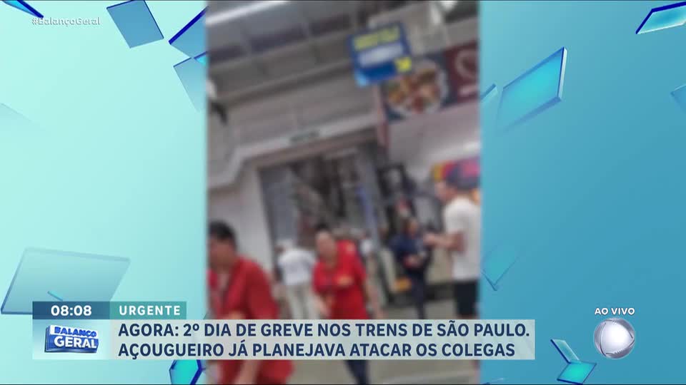 Açougueiro é preso após tentar matar colegas de trabalho dentro de supermercado em Jundiaí (SP)