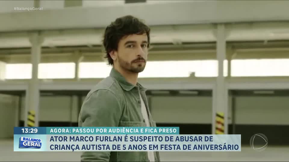 Preso por estupro, ator Marco Furlan alega que confundiu menino de 5 anos com namorada
