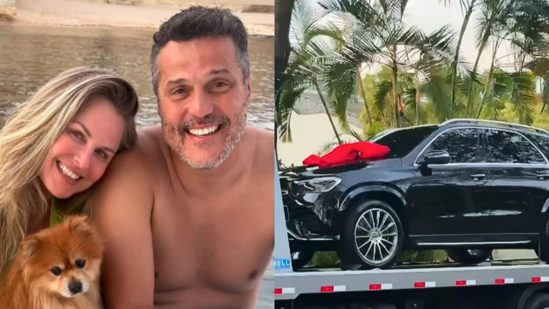 Ex-goleiro Júlio César dá carro avaliado em mais de R$ 500 mil para a mulher