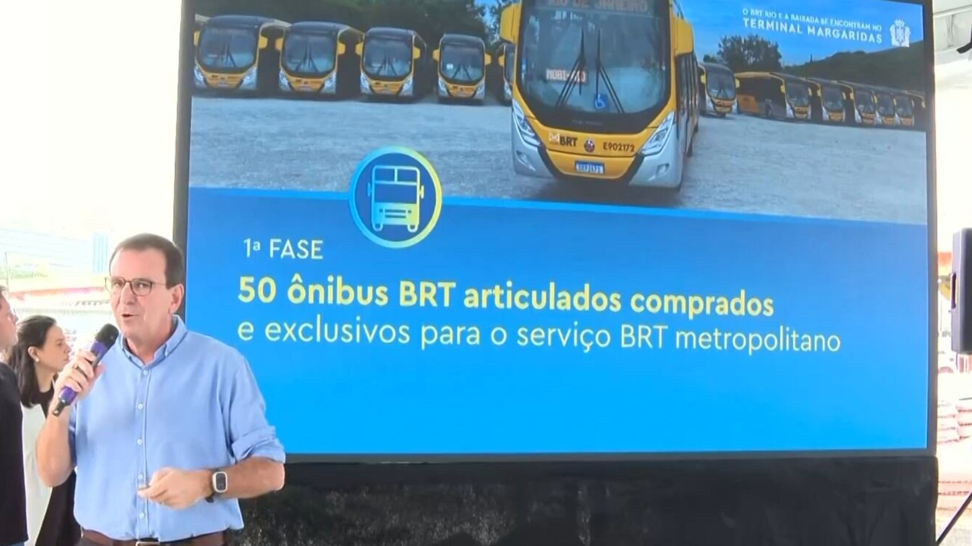 Prefeitura do Rio anuncia construção do BRT Metropolitano