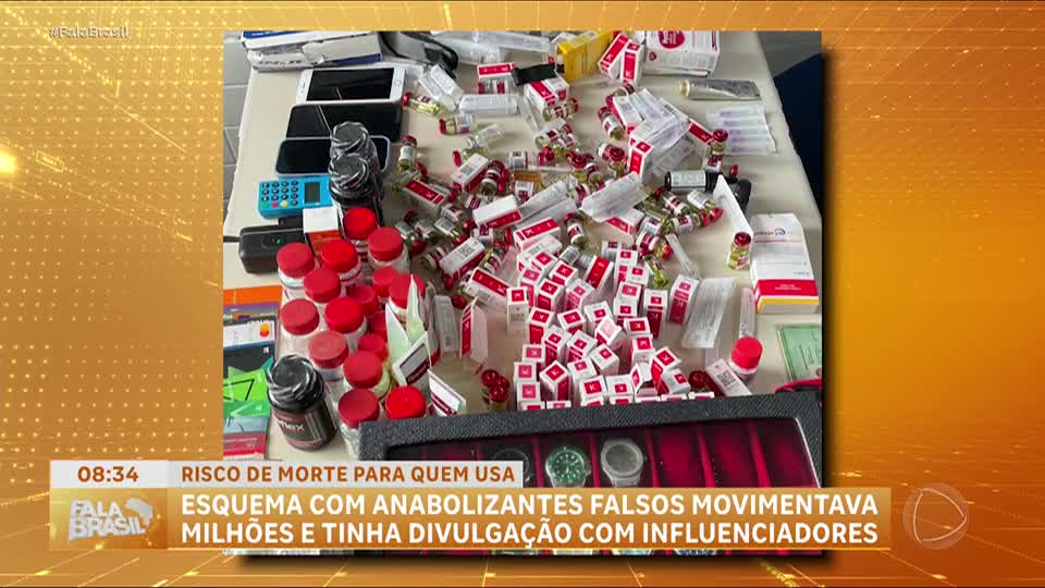 Polícia desarticula quadrilha e prende influenciadores por venda de anabolizantes