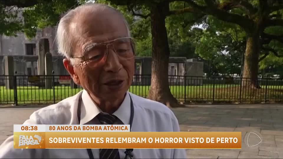 80 anos da bomba de Hiroshima: sobreviventes relembram impacto da explosão