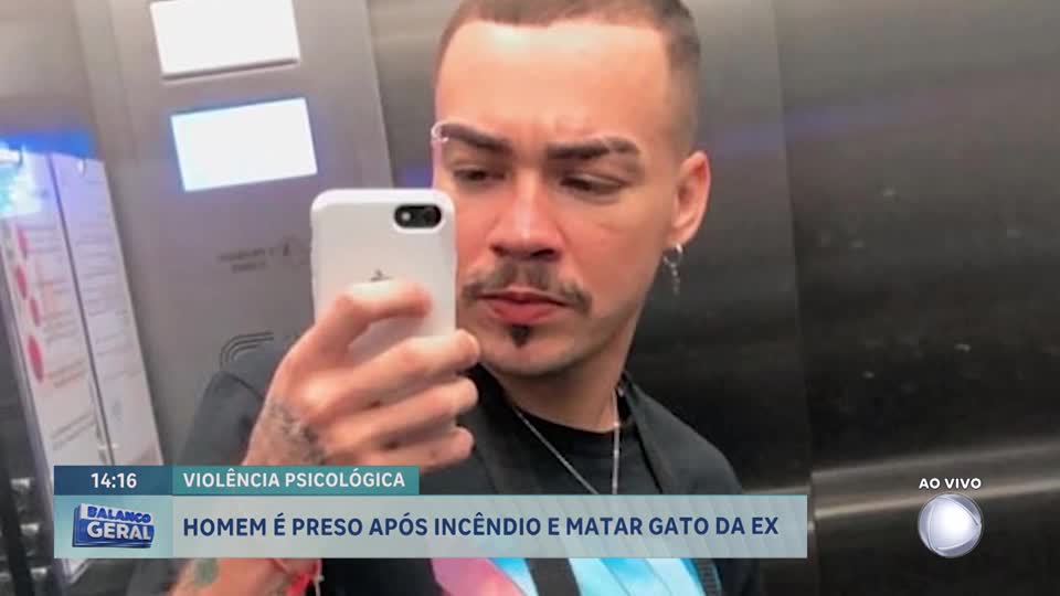 Homem é preso por incendiar casa e matar gato da ex-companheira no Entorno do DF