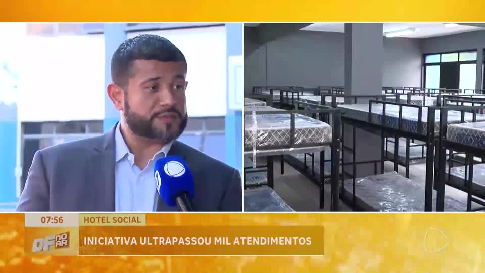 Primeiro hotel social do DF atende mais de mil pessoas em uma semana
