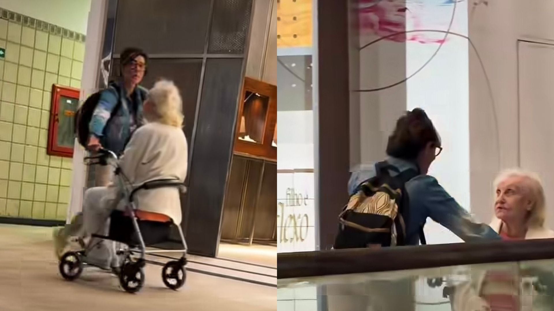 Christiane Torloni não desgruda da mãe de 97 anos e emociona fãs