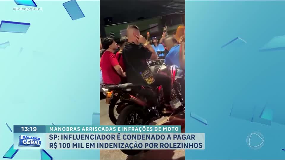 Influenciador é condenado a pagar R$ 100 mil por promover 'rolezinhos' em Peruíbe (SP)