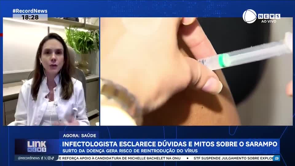 SP: surto de sarampo gera risco de reintrodução do vírus