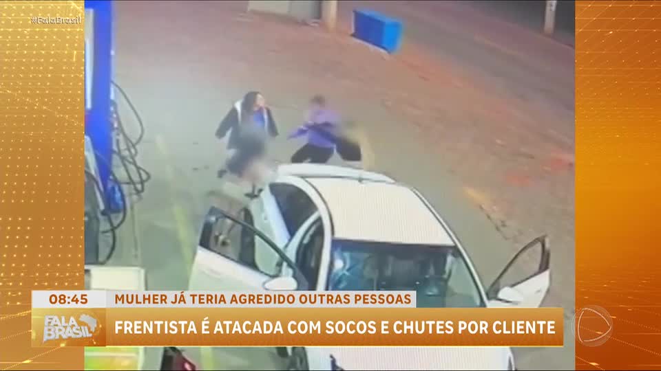 Frentista é agredida por cliente em posto de combustíveis em Minas Gerais