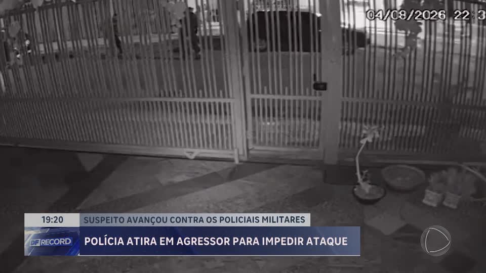 Violência doméstica: polícia atira em agressor para impedir ataque no Riacho Fundo (DF)