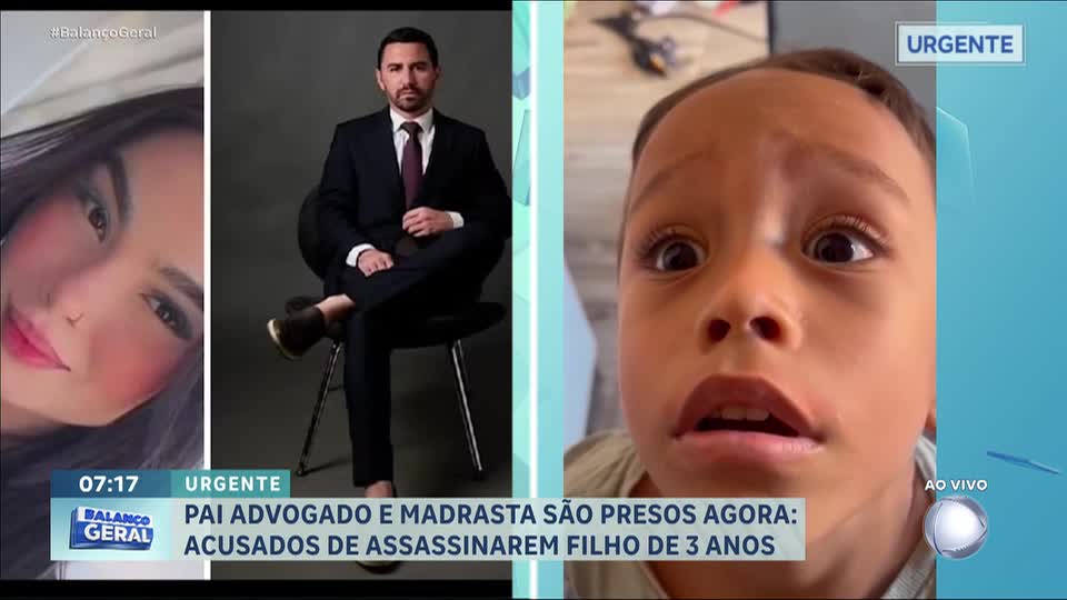 Pai e madrasta são presos por morte de criança de 3 anos no Tocantins