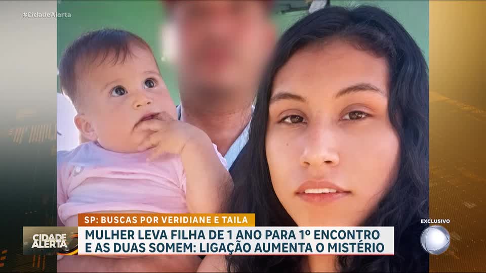 Jovem e filha desaparecem após encontro com homem conhecido em jogo online