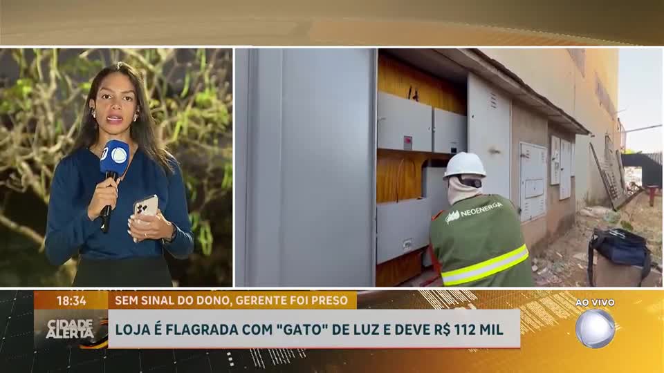Choperia de Ceilândia (DF) é flagrada com 'gato' de energia e deve R$ 112mil