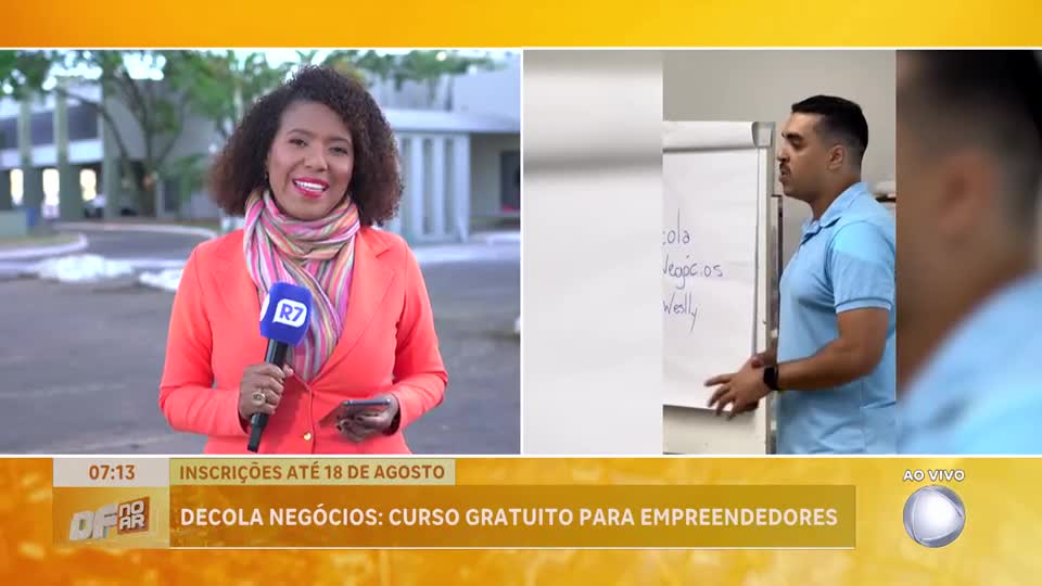 Decola Negócios: abertas as inscrições para curso gratuito de empreendedorismo no DF