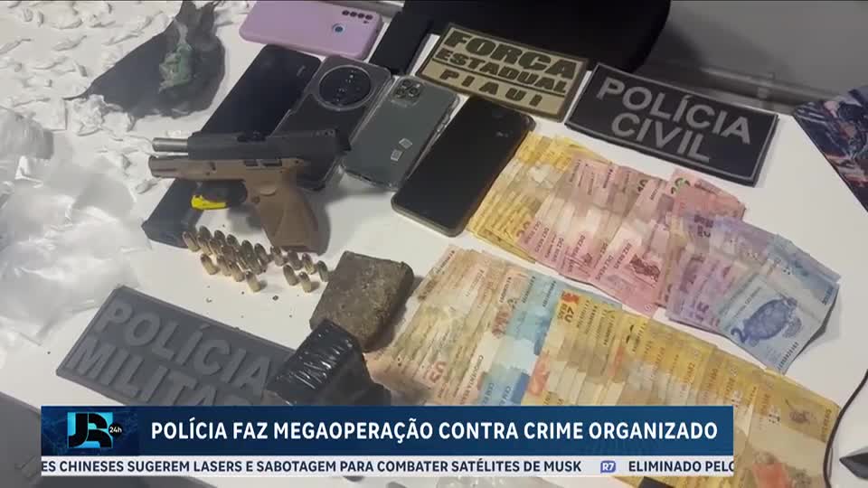 Megaoperação policial no Nordeste mobiliza quase seis mil agentes