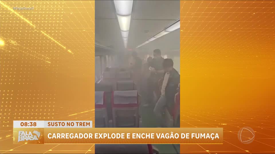 Explosão de carregador de celular em trem provoca pânico em Taiwan