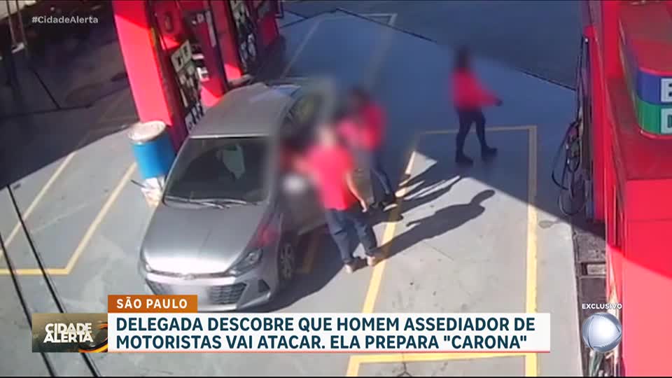 Delegada se disfarça de motorista de aplicativo para flagrar suspeito de assédio