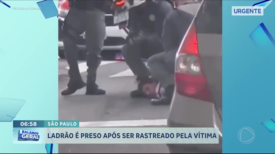 Ladrão é preso após furtar carro com rastreador na zona sul de São Paulo