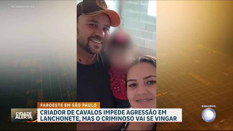 Pai de família é morto a facadas após tentar defender mulher de agressões em lanchonete