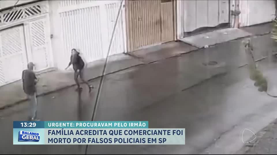 Polícia acredita que comerciante morto por falsos policiais tenha sido vítima de latrocínio