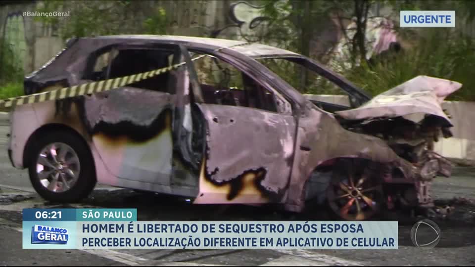 Sequestro termina em acidente de carro na zona leste de SP