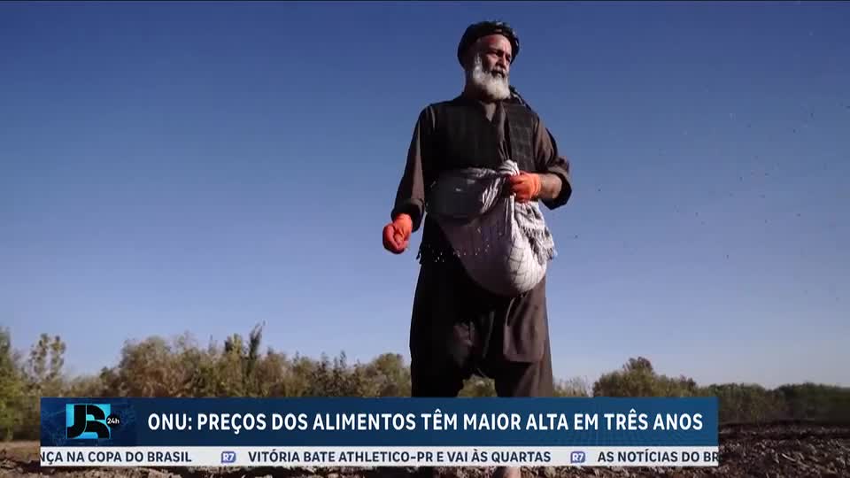 Preço dos alimentos registra a maior alta desde 2023