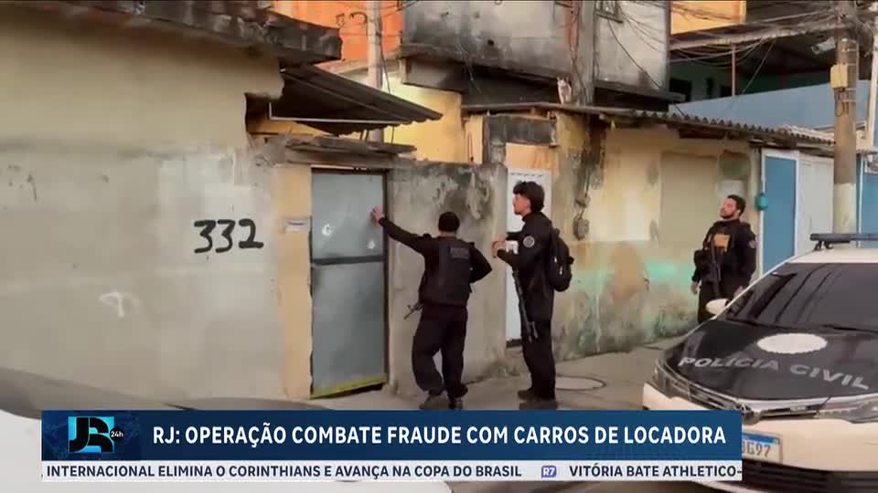 Polícia Civil realiza operação contra venda irregular de veículos no Rio de Janeiro