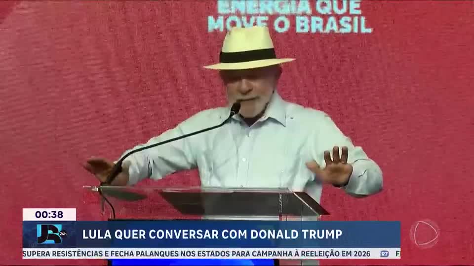 Lula busca diálogo com Trump em meio a tensões diplomáticas