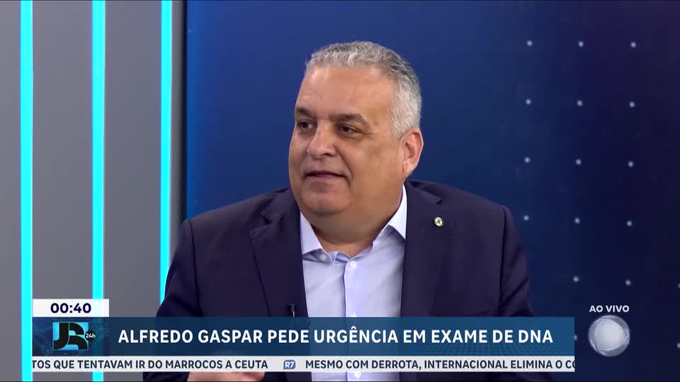 Candidato a vice-presidente, Alfredo Gaspar solicita agilidade em exame de DNA no STF