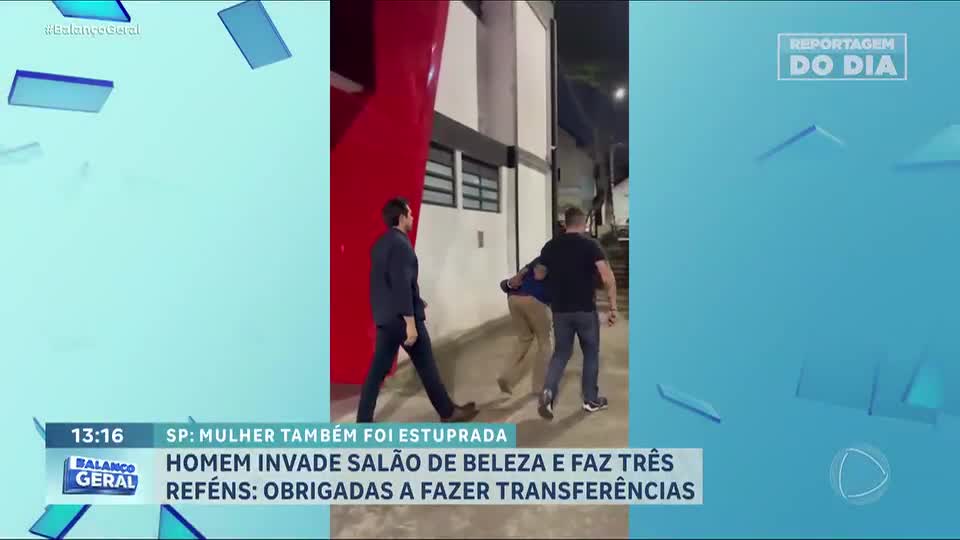 Homem invade salão, rouba vítimas e estupra mulher em São Paulo
