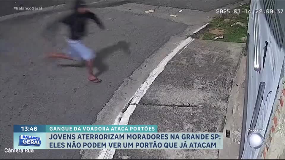 ‘Gangue da Voadora’ assusta moradores de Barueri, na Grande São Paulo