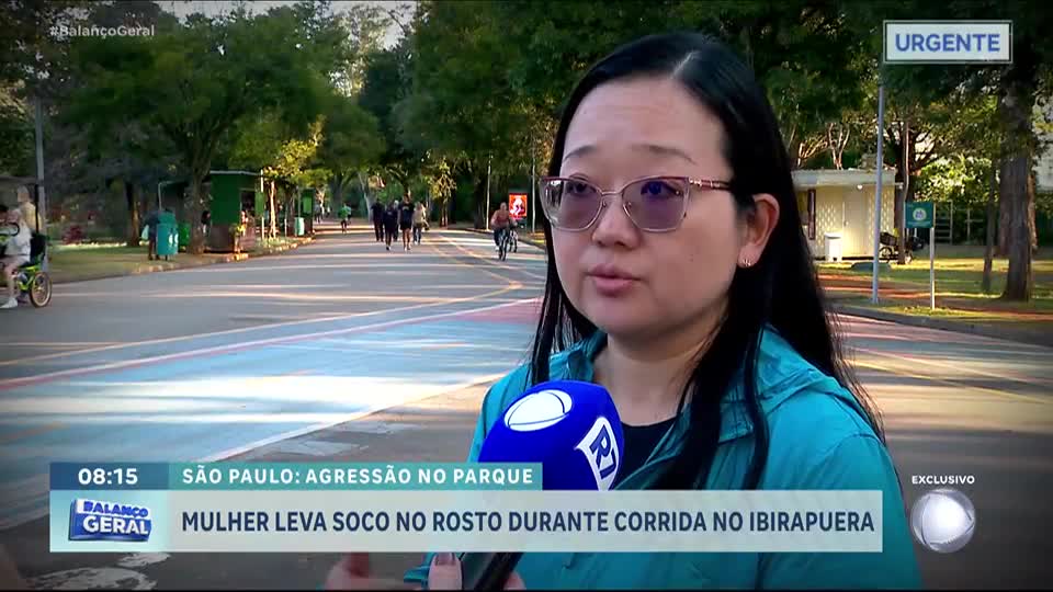 Mulher é agredida durante corrida no Parque do Ibirapuera