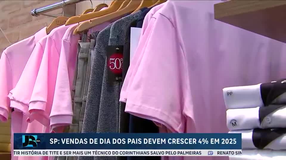Vendas de Dia dos Pais devem crescer 4% em 2025