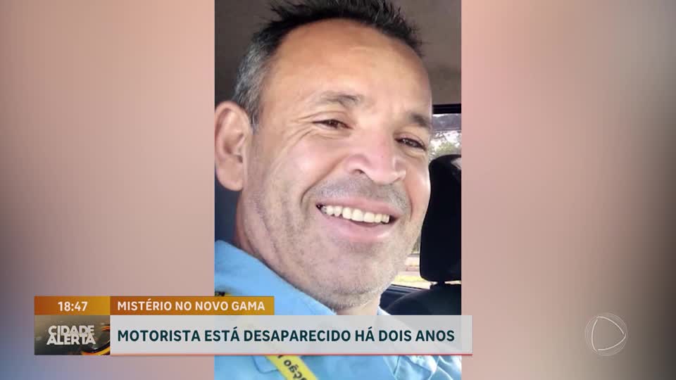 Desaparecimento de motorista de ônibus em Novo Gama (GO) completa dois anos sem pistas
