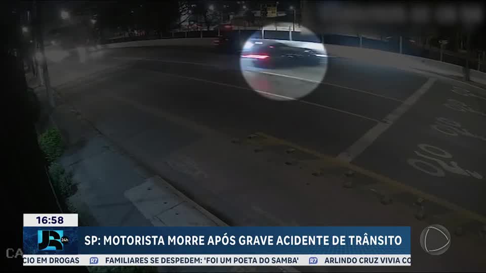 Motorista morre após grave acidente de trânsito em São Paulo